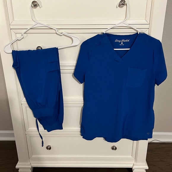 Butter Soft Scrubs Royal Blue XS - Picture 5 of 5